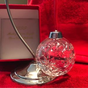Crystal collectors Christmas ornament